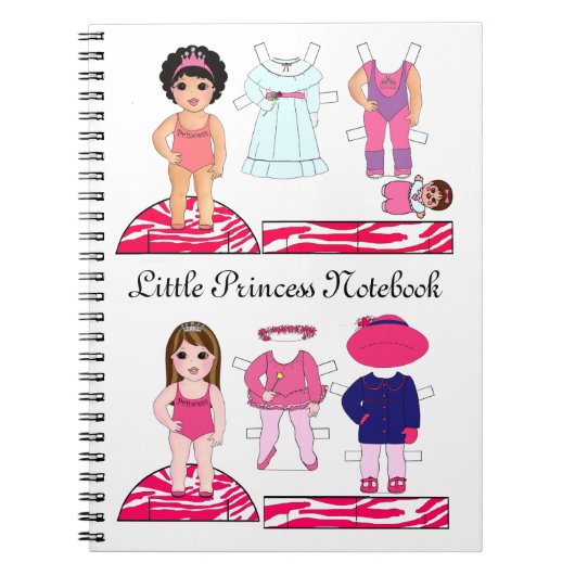 Spiral Notitieboek "Little Princess" (Voorkant)