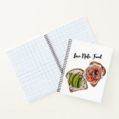 Spiral Notitieboek love food (Binnen)
