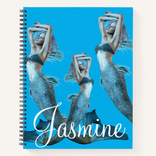 Spiral Notitieboek Mermaid (Voorkant)