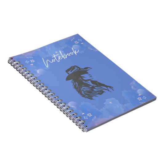 Spiral Notitieboek met Cowgirl Design (Rechterzijde)