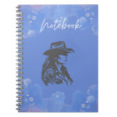 Spiral Notitieboek met Cowgirl Design (Voorkant)