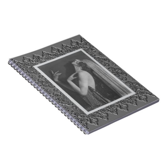 Spiral notitieboek met  danser (Rechterzijde)