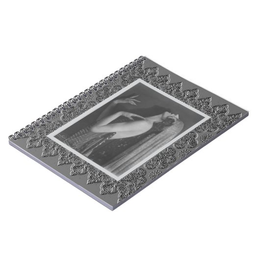 Spiral notitieboek met  danser (Linkerzijde)