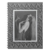 Spiral notitieboek met  danser (Voorkant)