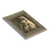 Spiral notitieboek met  danseres Kyra (Rechterzijde)