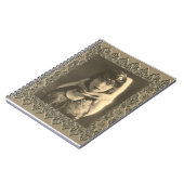 Spiral notitieboek met  danseres Kyra (Linkerzijde)