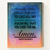 Spiral Notitieboek met een gebed voor angst (Achterkant)