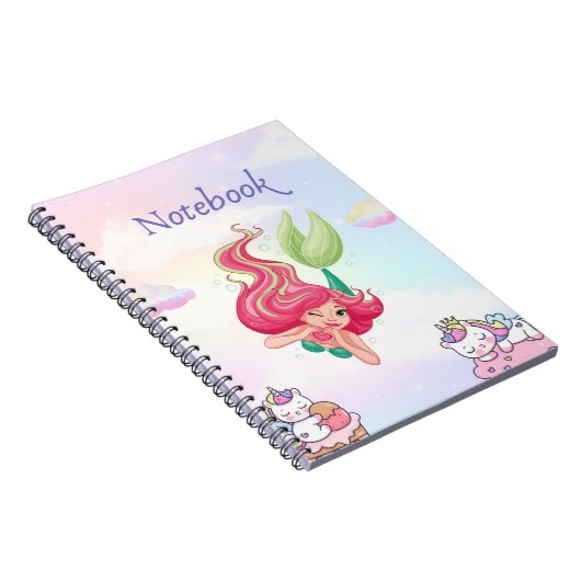 Spiral Notitieboek met prachtige Kawaii Design (Rechterzijde)