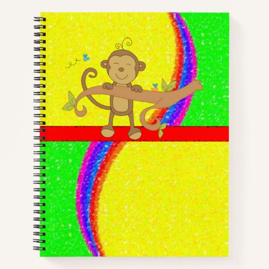 Spiral Notitieboek Monkey (Voorkant)