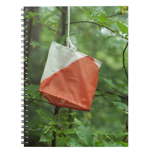 Spiral notitieboek - Orienteeting flag (Voorkant)