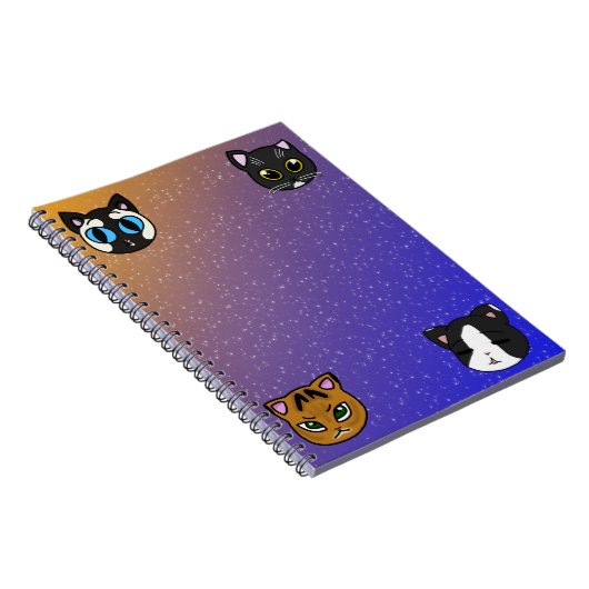 Spiral Notitieboek - Perfect Accidents Mewses (Rechterzijde)