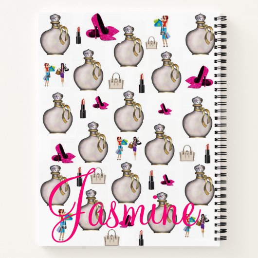 Spiral Notitieboek Perfume (Achterkant)