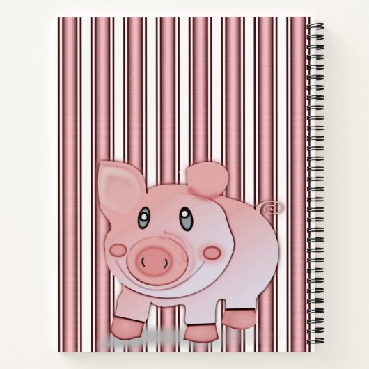 Spiral Notitieboek Pig. (Achterkant)
