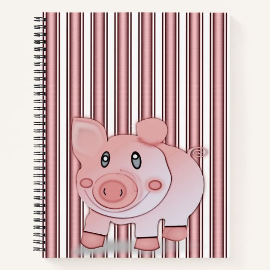 Spiral Notitieboek Pig. (Voorkant)