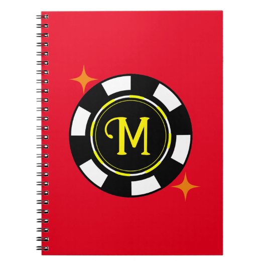 Spiral Notitieboek - Poker gepersonaliseerd (voeg  (Voorkant)