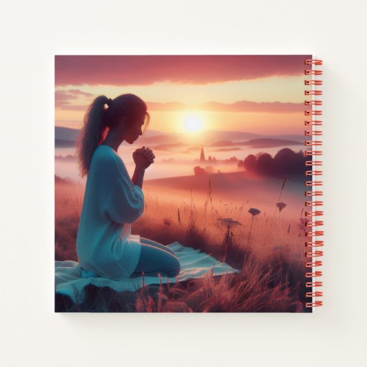 Spiral Notitieboek Prayer Journal (Achterkant)