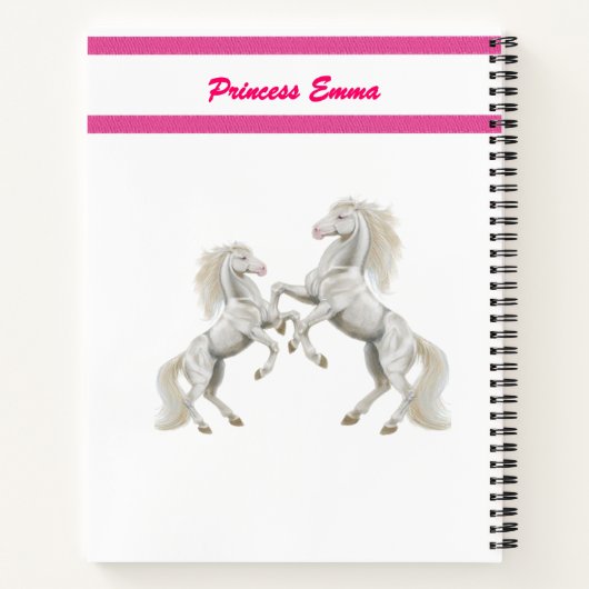 Spiral Notitieboek Princess Emma (Achterkant)