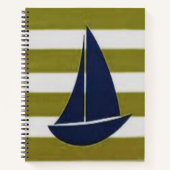 Spiral Notitieboek Sailboat (Voorkant)