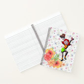 Spiral Notitieboek Skating Floral (Binnen)
