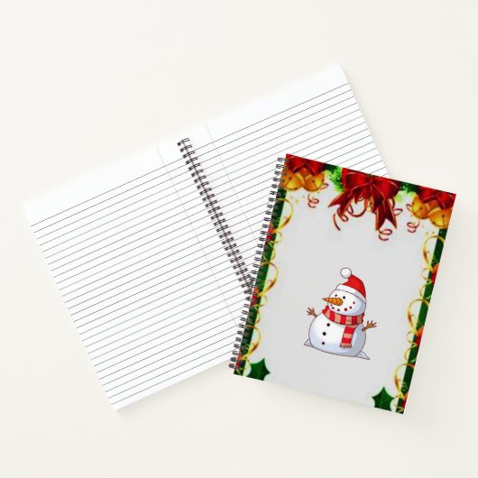 Spiral Notitieboek Snowman (Binnen)