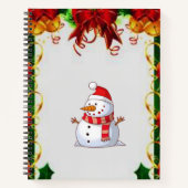 Spiral Notitieboek Snowman (Voorkant)