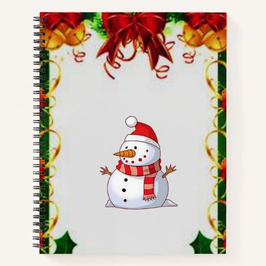Spiral Notitieboek Snowman (Voorkant)