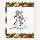Spiral Notitieboek Snowman (Voorkant)