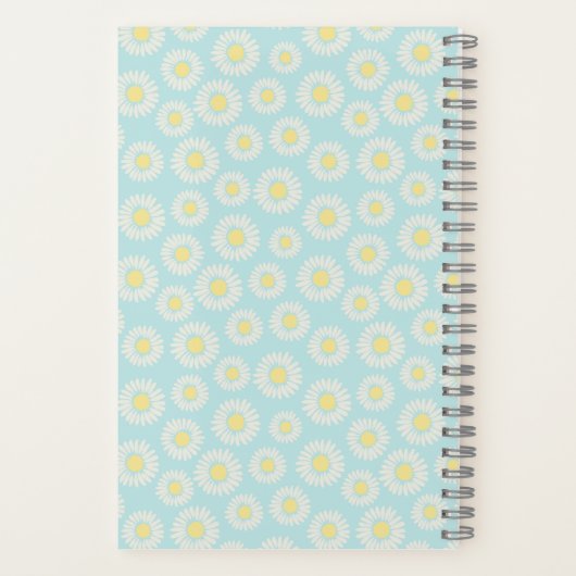 Spiral Notitieboek Spring Florals (Achterkant)