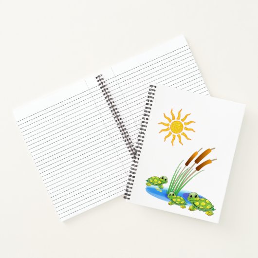 Spiral Notitieboek Turtle (Binnen)