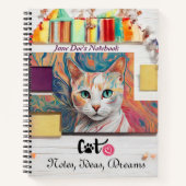 Spiral Notitieboek van Cat Lover (Voorkant)