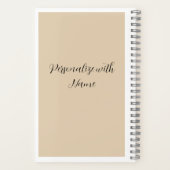 Spiral Notitieboek van Doctora Poderosa (Achterkant)