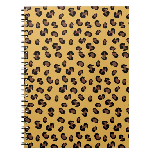 Spiral Notitieboek van leopard Print (Voorkant)