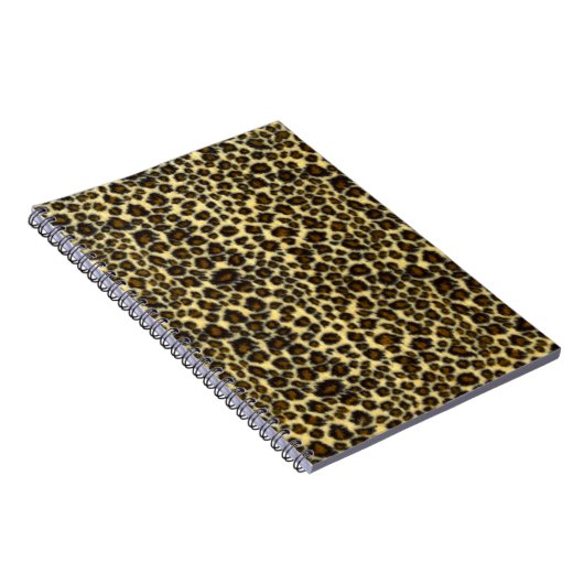 Spiral Notitieboek van leopard Print (Rechterzijde)