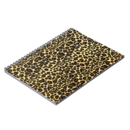 Spiral Notitieboek van leopard Print (Linkerzijde)