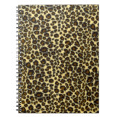 Spiral Notitieboek van leopard Print (Voorkant)