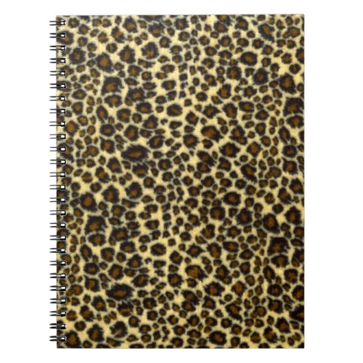 Spiral Notitieboek van leopard Print (Voorkant)