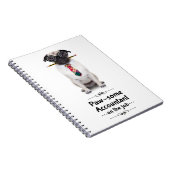 Spiral Notitieboek van Pawsome Accountant (Rechterzijde)
