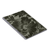 Spiral Notitieboek voor zwarte vloerlijn (Rechterzijde)