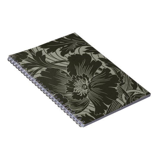 Spiral Notitieboek voor zwarte vloerlijn (Rechterzijde)