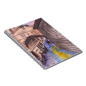 Spiral notitieboek - Waterverf Venetië Canals cove (Rechterzijde)