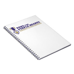 Spiral Notitieboek - White met Color Logo