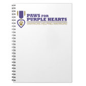 Spiral Notitieboek - White met Color Logo (Voorkant)