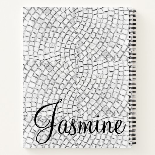 Spiral Notitieboek White Pavers (Achterkant)