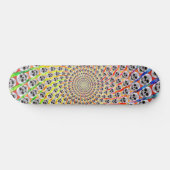 Spiral of Skulls: Psychedelic Edition: Skateboard (Horizontaal)