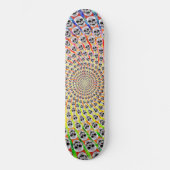 Spiral of Skulls: Psychedelic Edition: Skateboard (Voorkant)