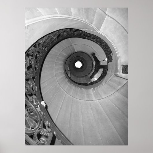 Spiral omhoog poster (Voorkant)