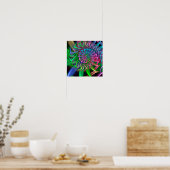 Spiral Pattern Poster (Keuken)