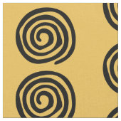Spiral petroglyph tribaal primitief ontwerp stof (Close Up)