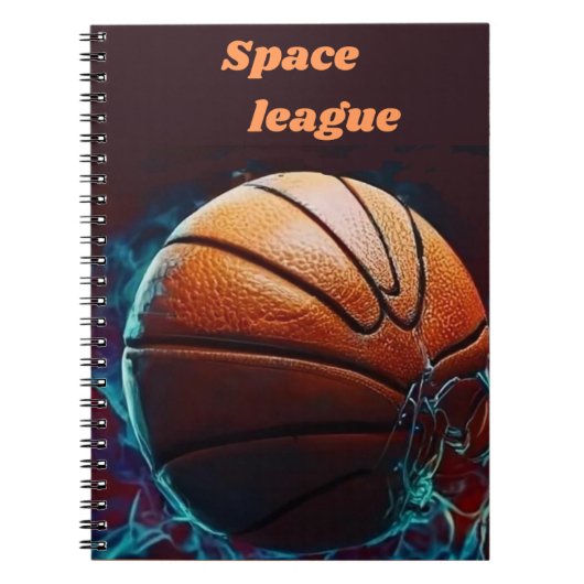 Spiral Photo-notebook к basketbal - Notitieboek (Voorkant)