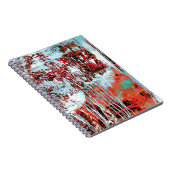 Spiral Photo Notebook – Corrosion Pulse Notitieboek (Rechterzijde)